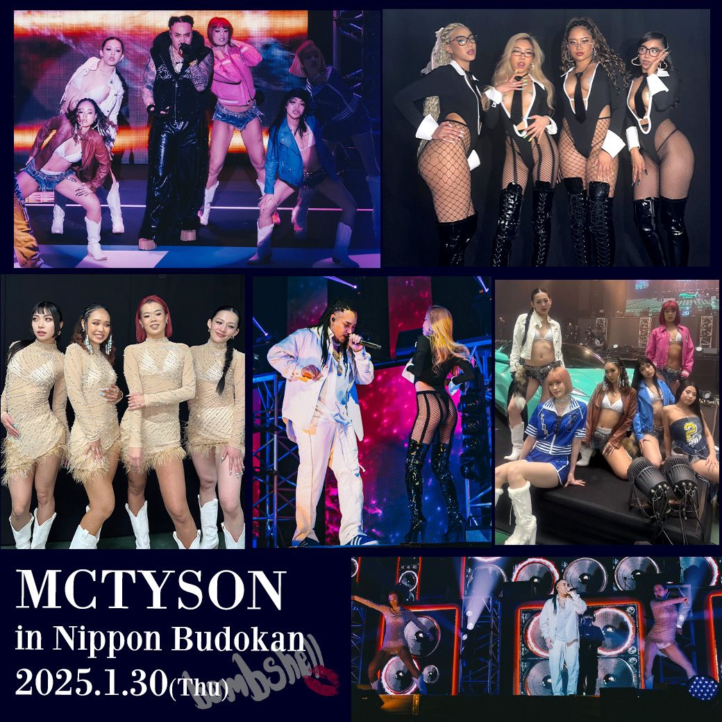 KING KONG in日本武道館　MCTYSON 衣装提供